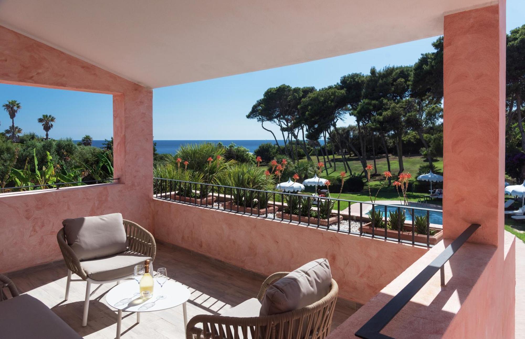 Hotel Cala Caterina ヴィッラシミーウス エクステリア 写真