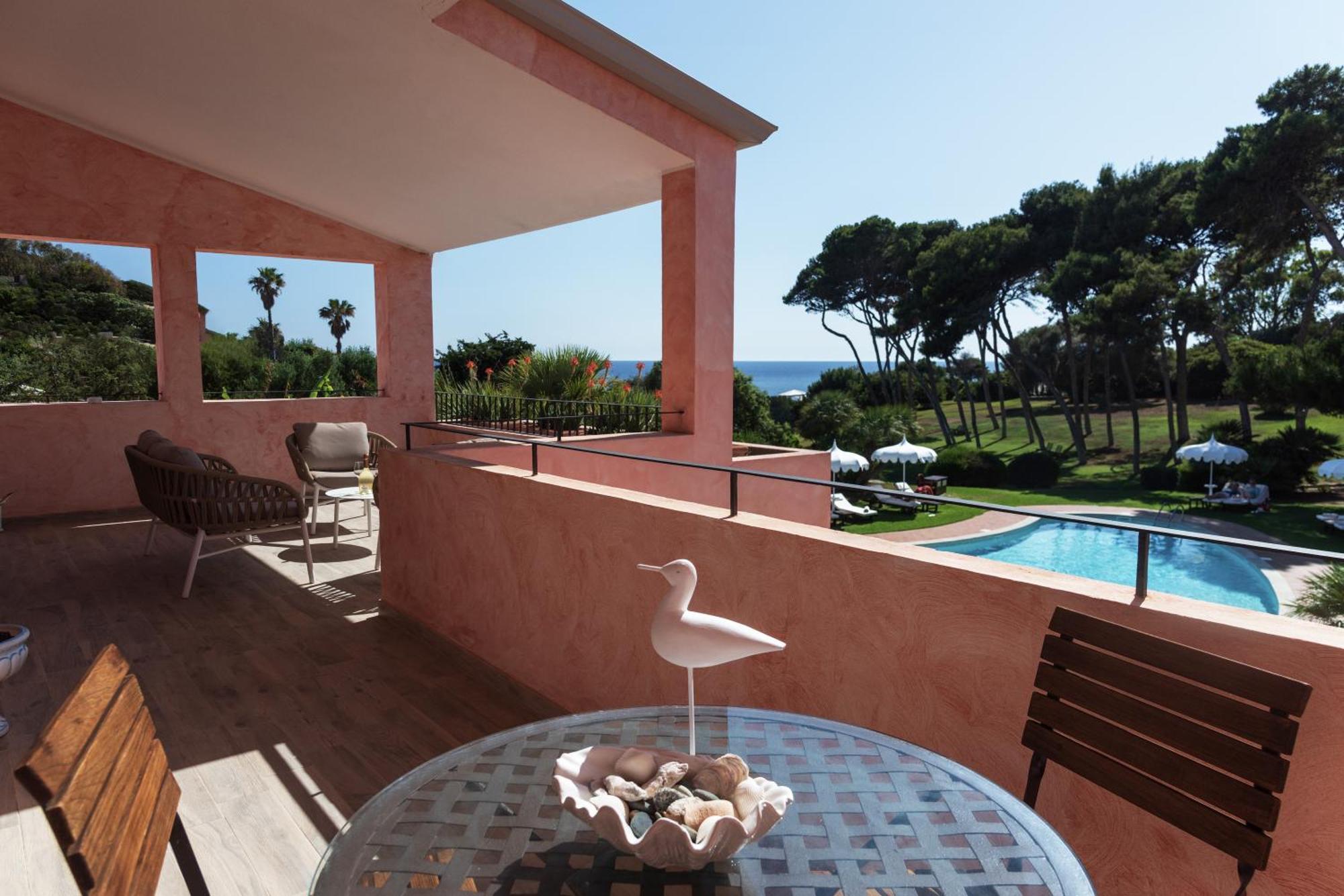 Hotel Cala Caterina ヴィッラシミーウス エクステリア 写真